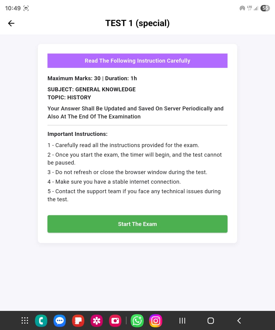 Pariksha Portal Android screenshot 7